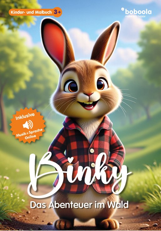 Cover Hochkant - Binky - Abenteuer im Wald